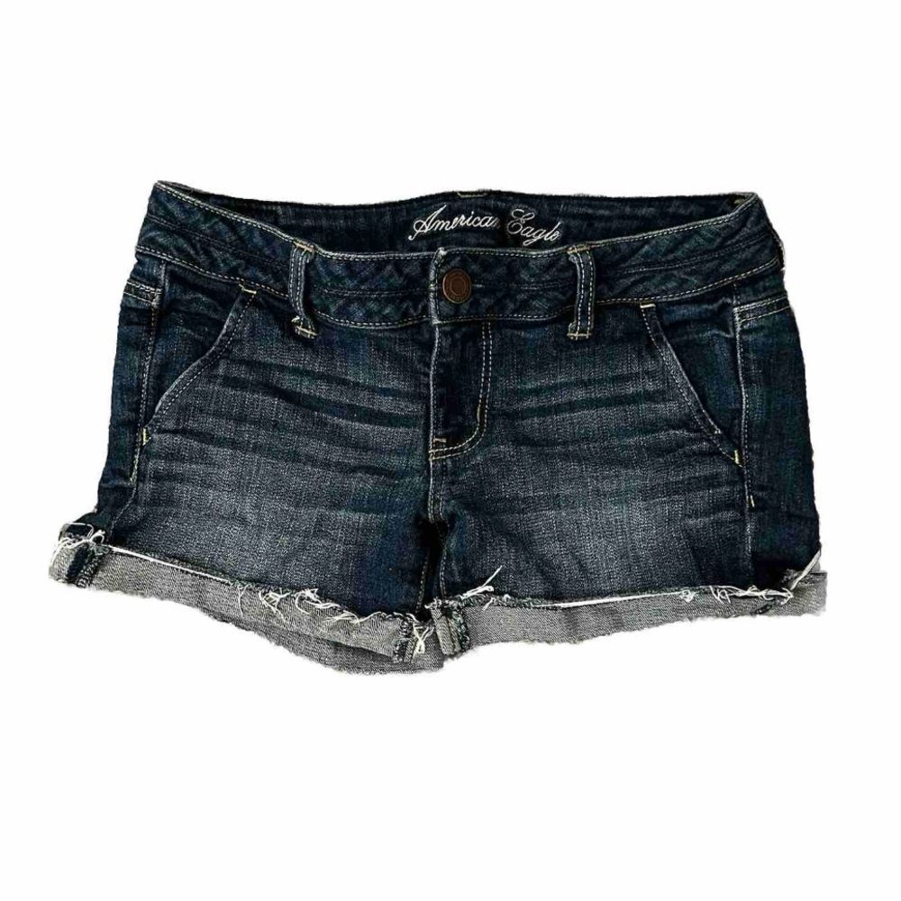American Eagle Outfitters Dark Blue Jean Shorts